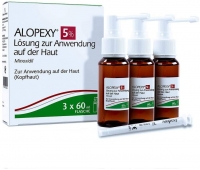Alopexy minoxidil 5% 3 flacoane x 60 ml